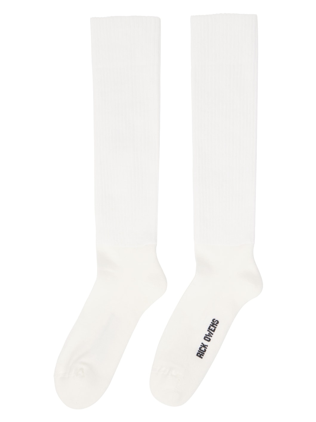 Off-White Knee High Socks - 2