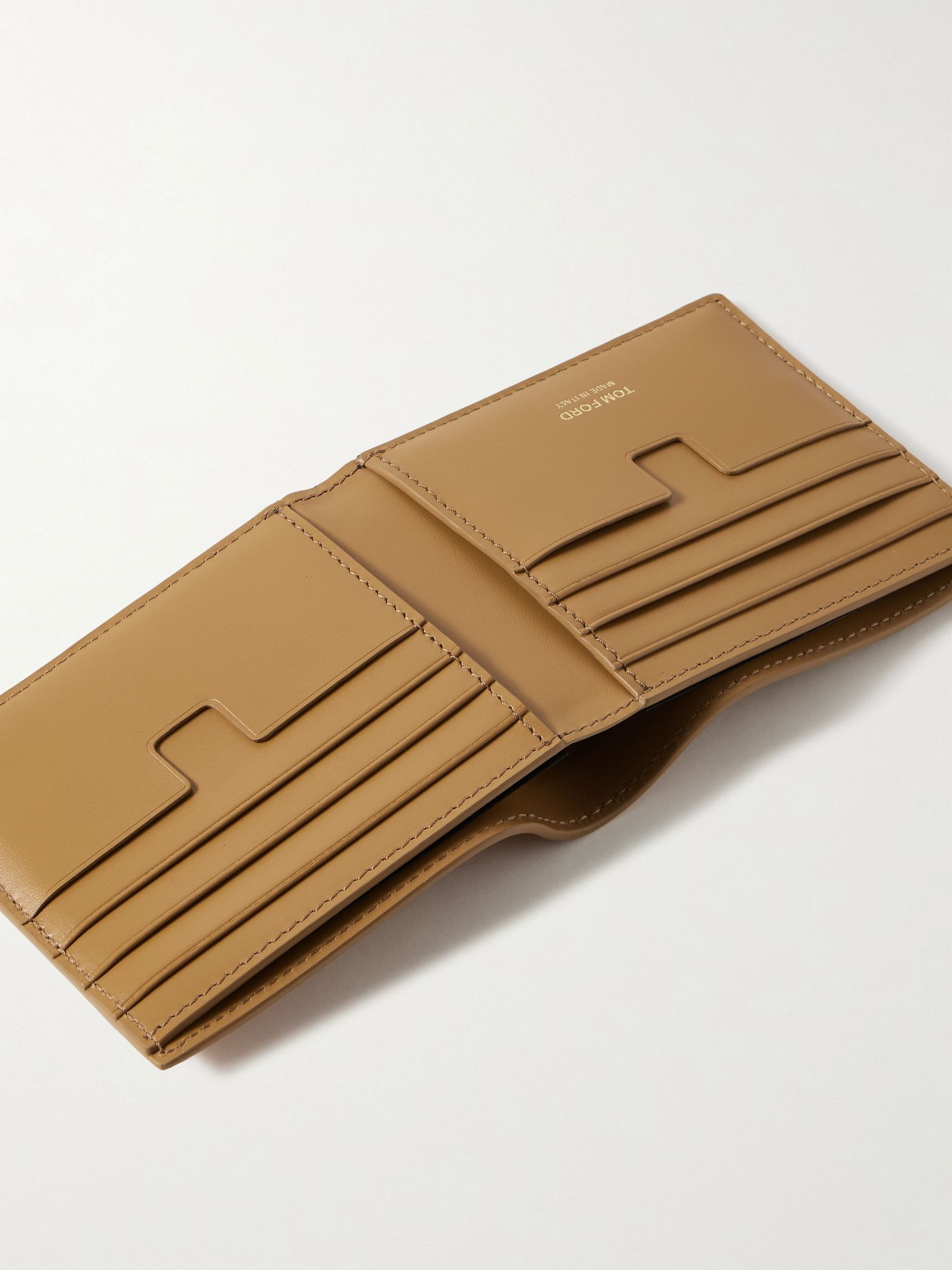 Nubuck Billfold Wallet Neutral - 4