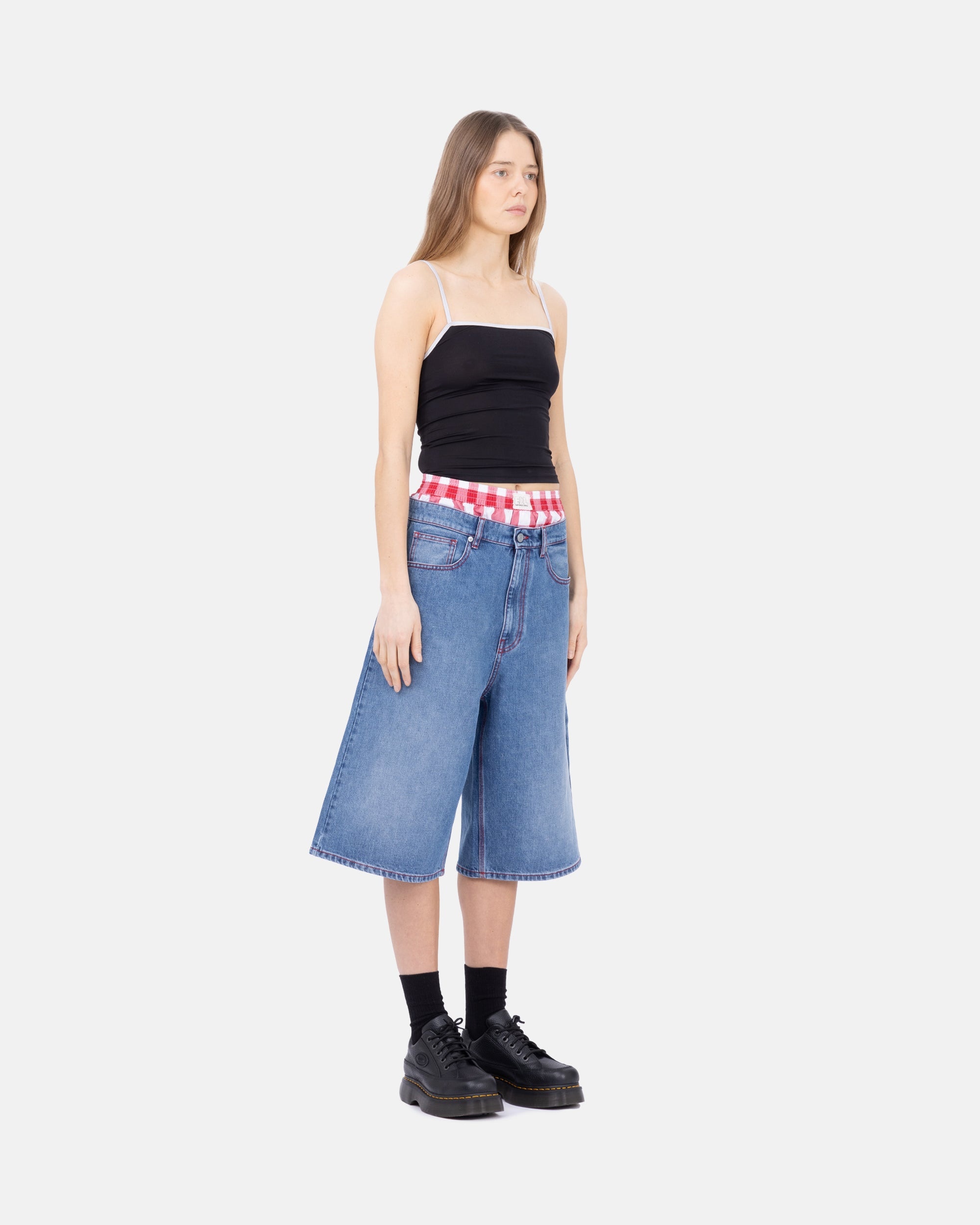 Denim Indiana Skate Shorts - 4