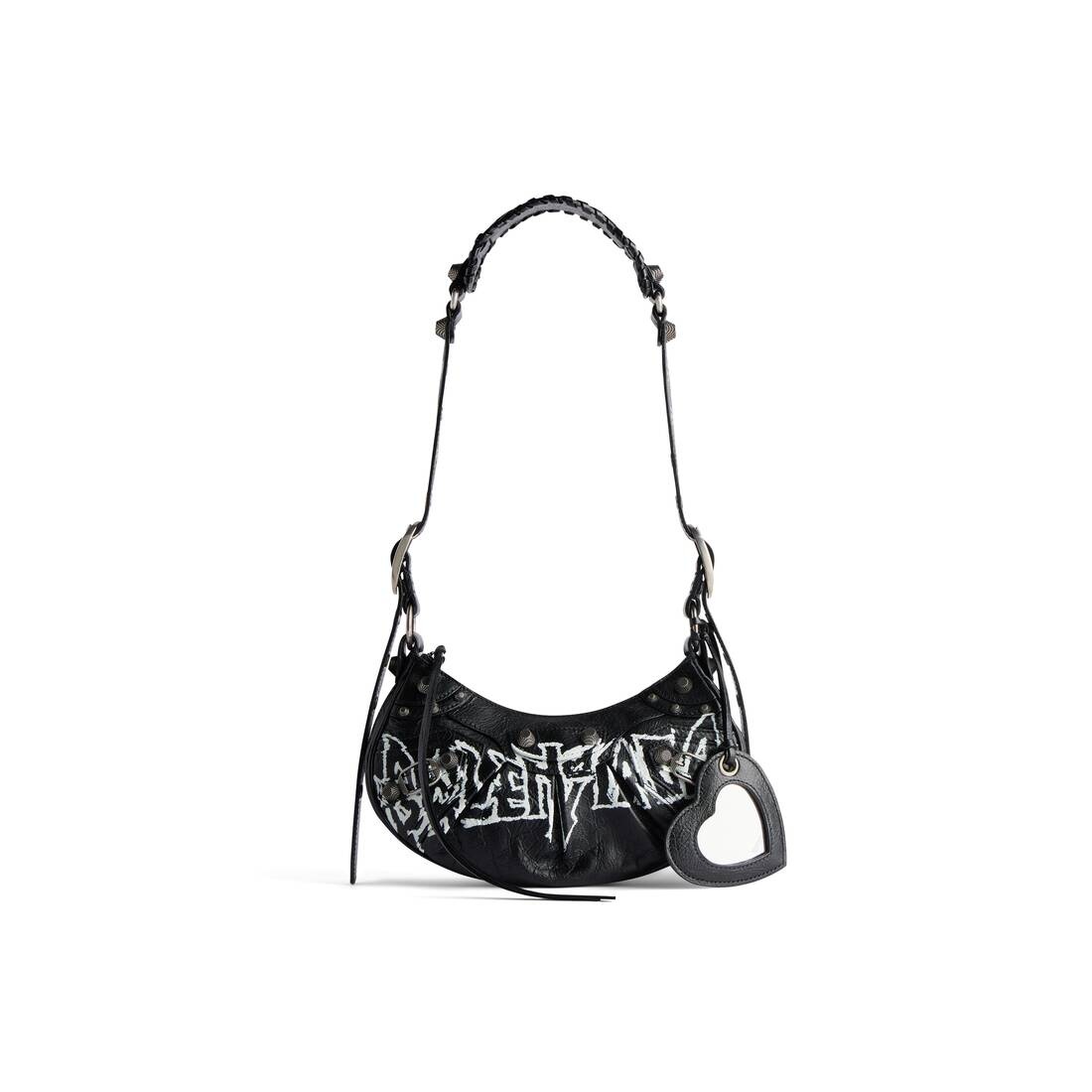 Women's Le Cagole Xs Shoulder Bag Diy Metal  in Black - 1