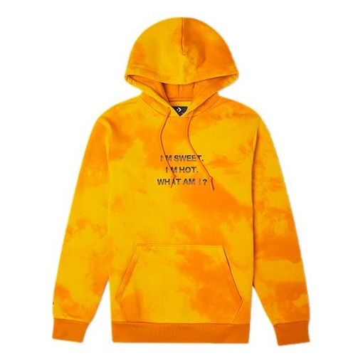 Men's Converse Tie Dye Gradient Casual Sports Pullover Yellow 10021586-A01 - 1