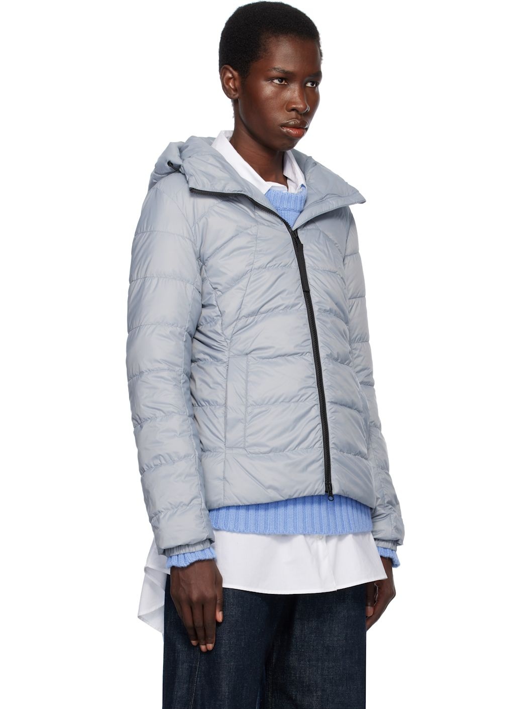 Gray Abbott Down Jacket - 2