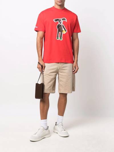 JACQUEMUS Toutou-print short-sleeve T-shirt outlook