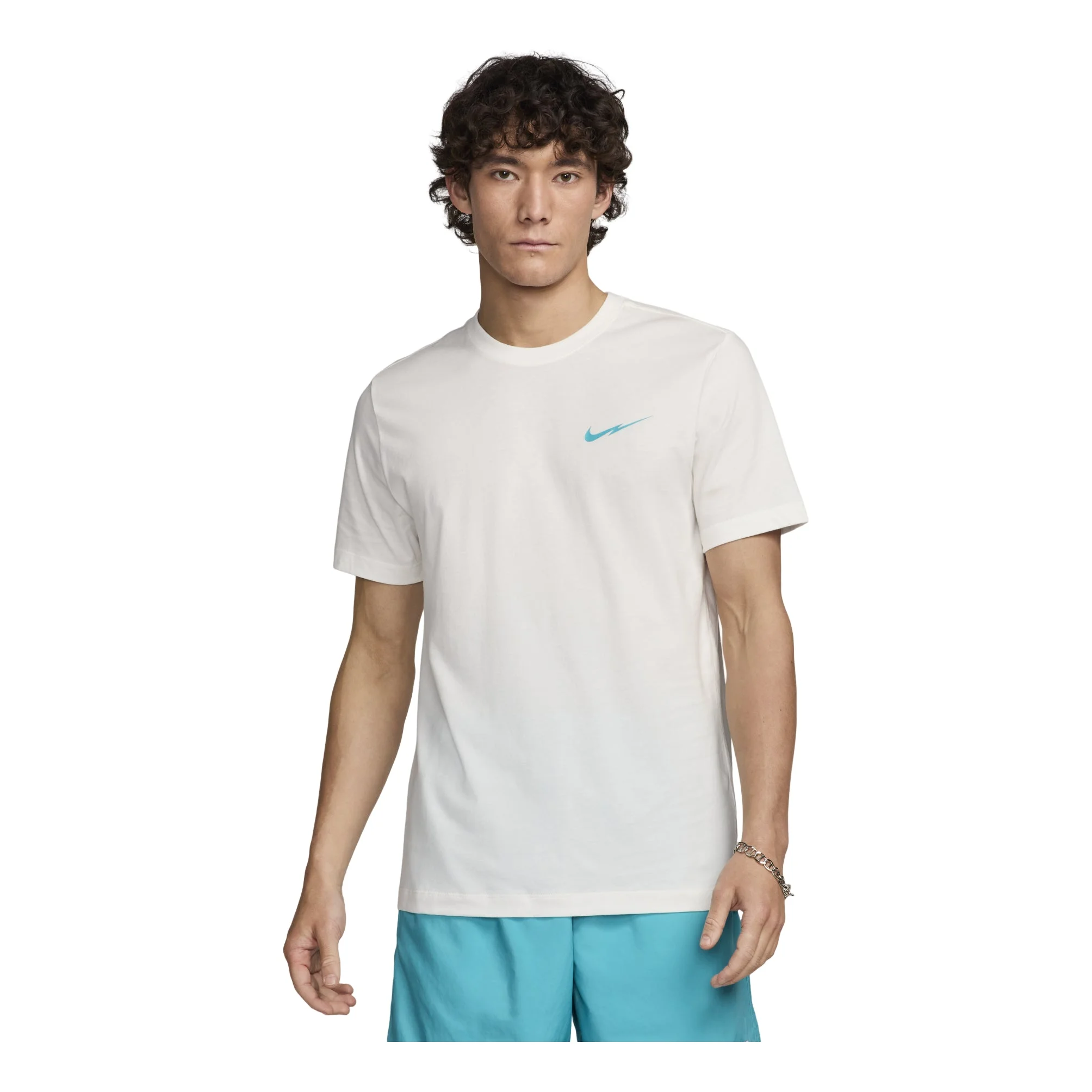 Nike Sportswear Swoosh T-Shirt Asia Sizing 'Sail' FZ5418-133 - 1