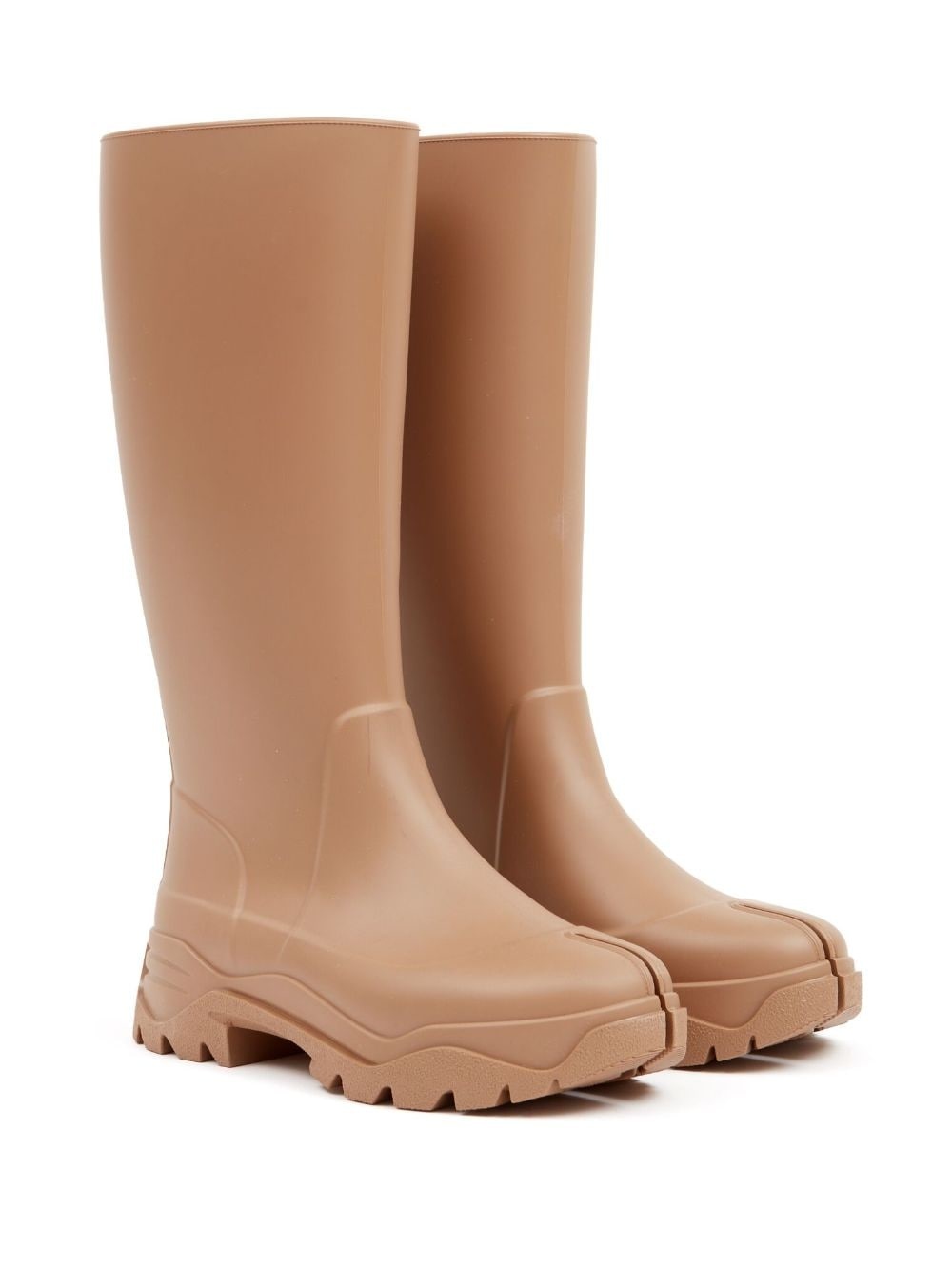 Tabi-toe knee-length boots - 2