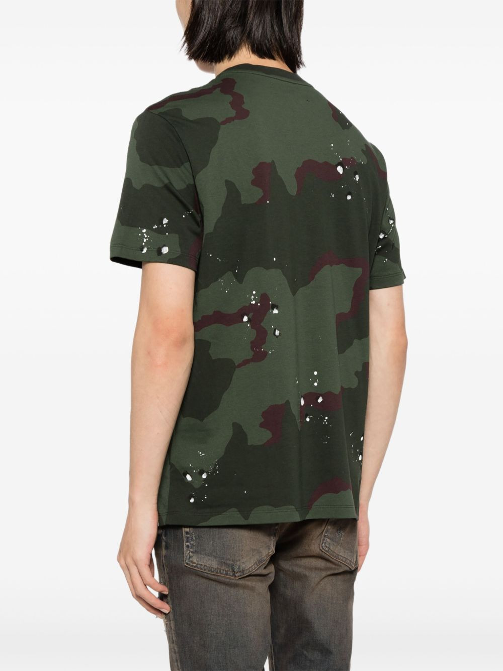 logo-print cotton T-shirt - 4
