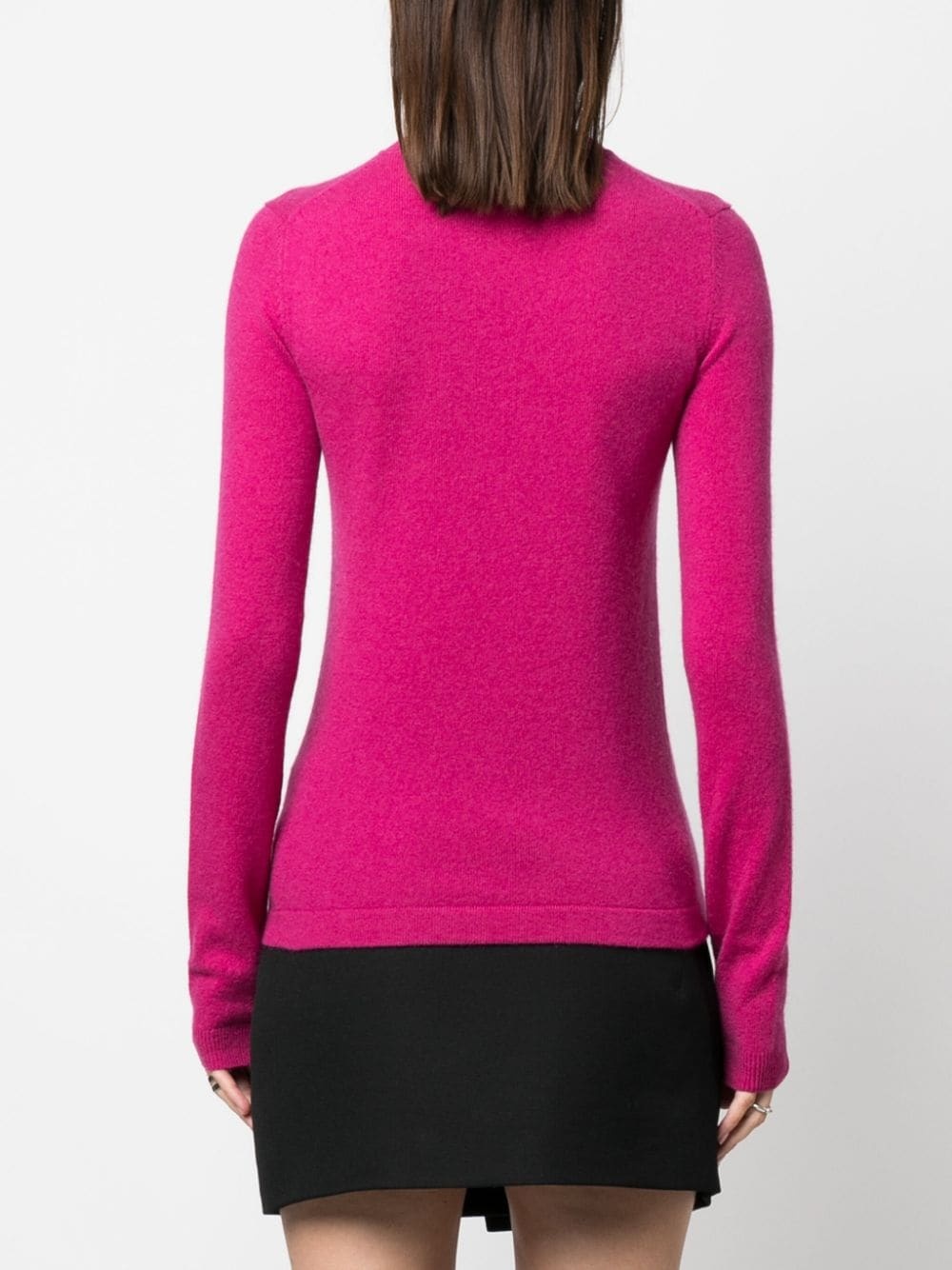 cut-out cashmere top - 4