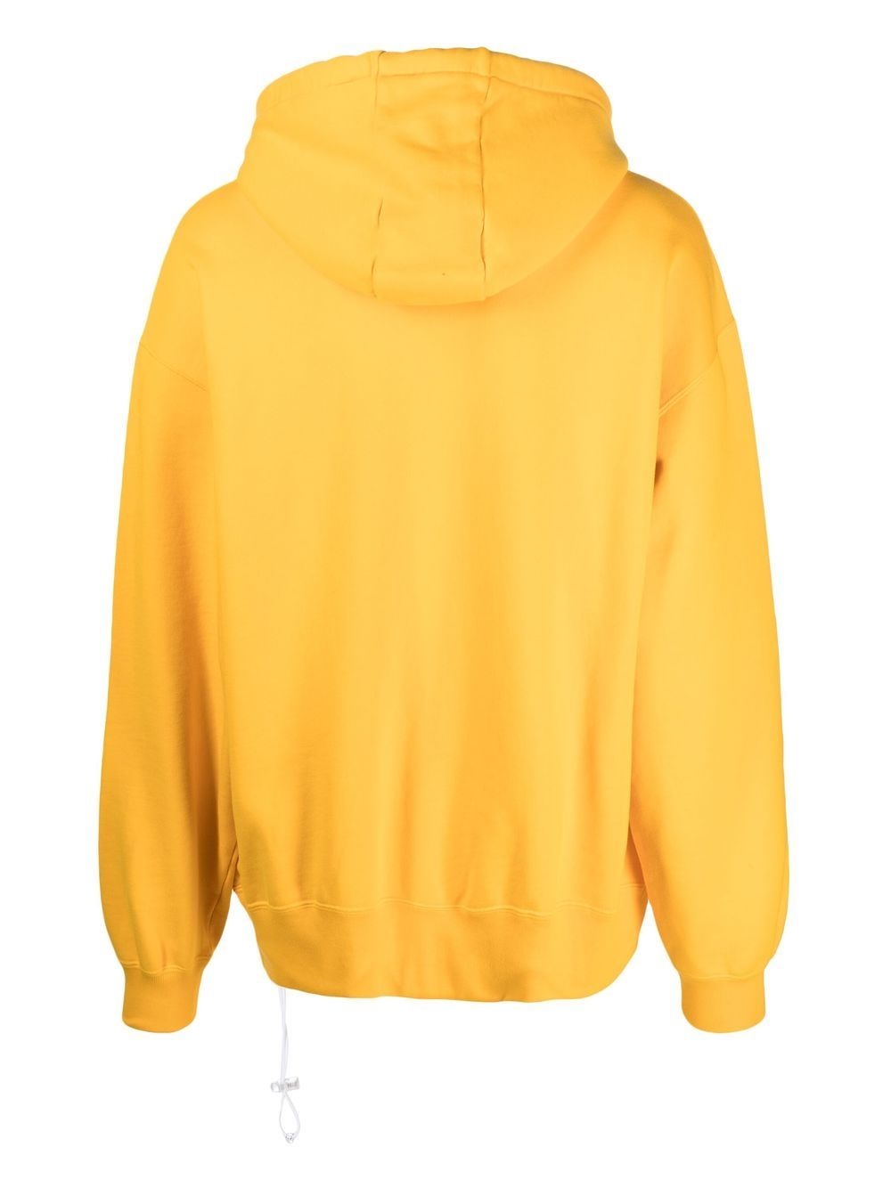 logo-print cotton hoodie - 2