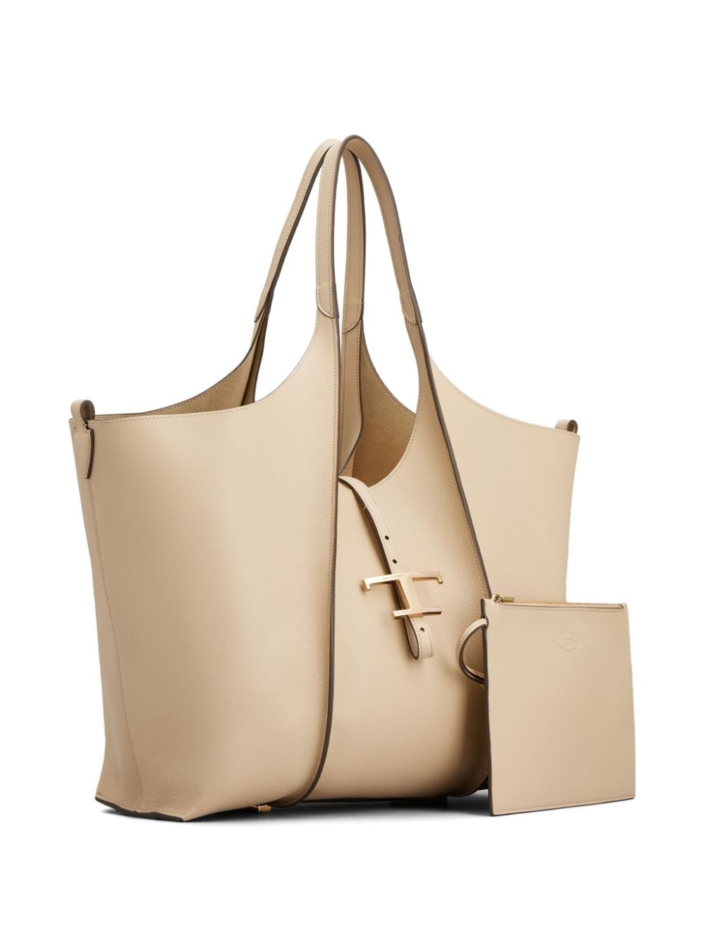 T Timeless leather tote bag - 2