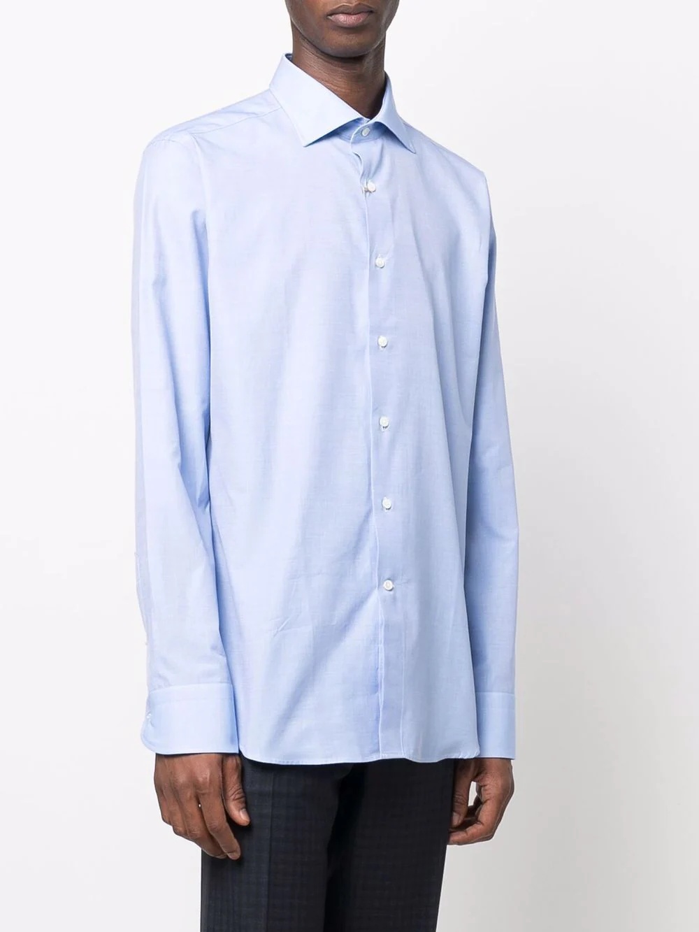 long-sleeve cotton shirt - 3