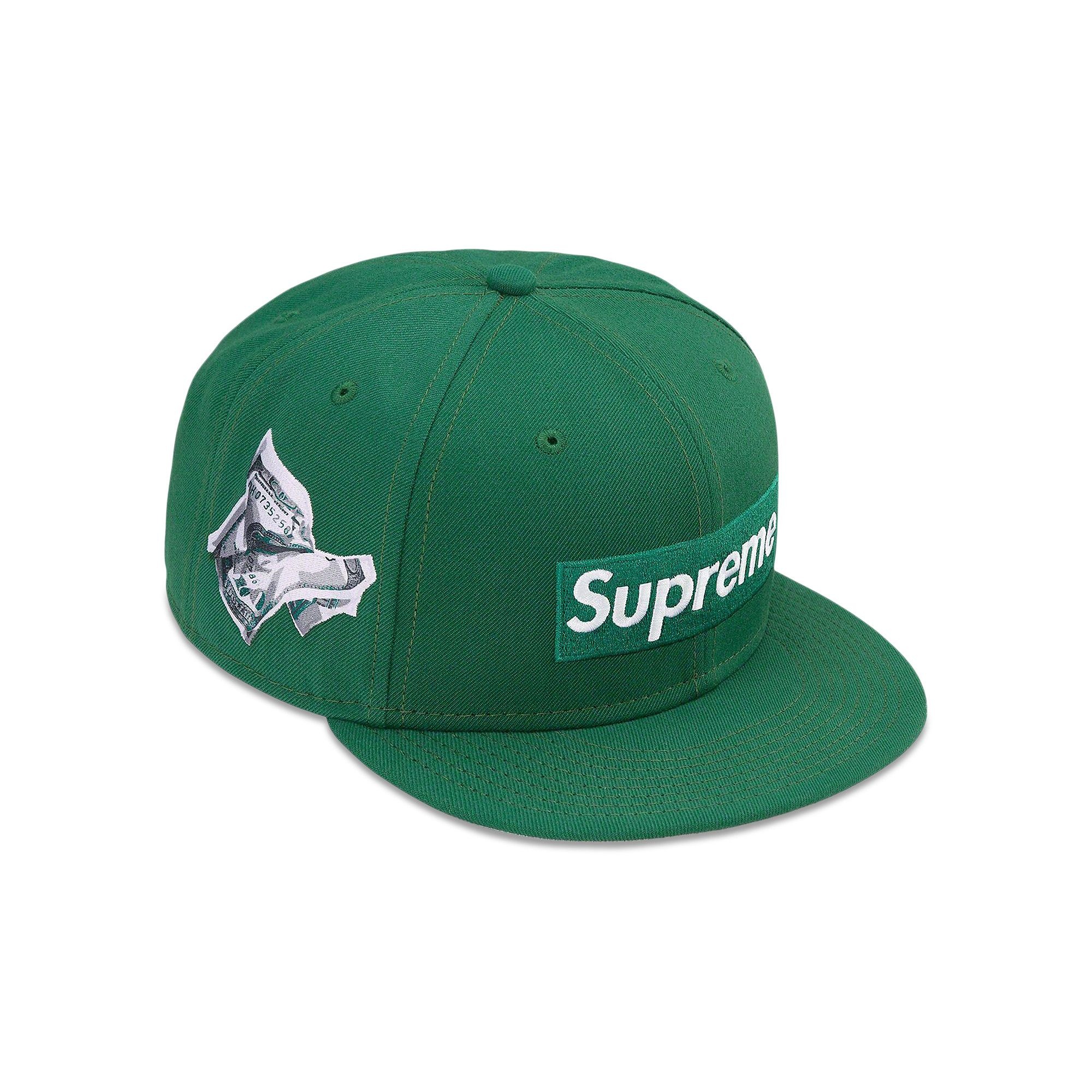 Supreme Money Box Logo New Era 'Dark Green' - 3
