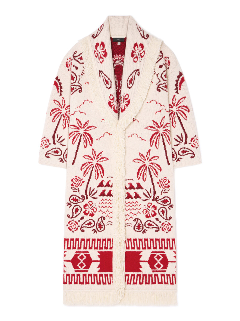 Alanui Glimpse Of Eden Coat outlook