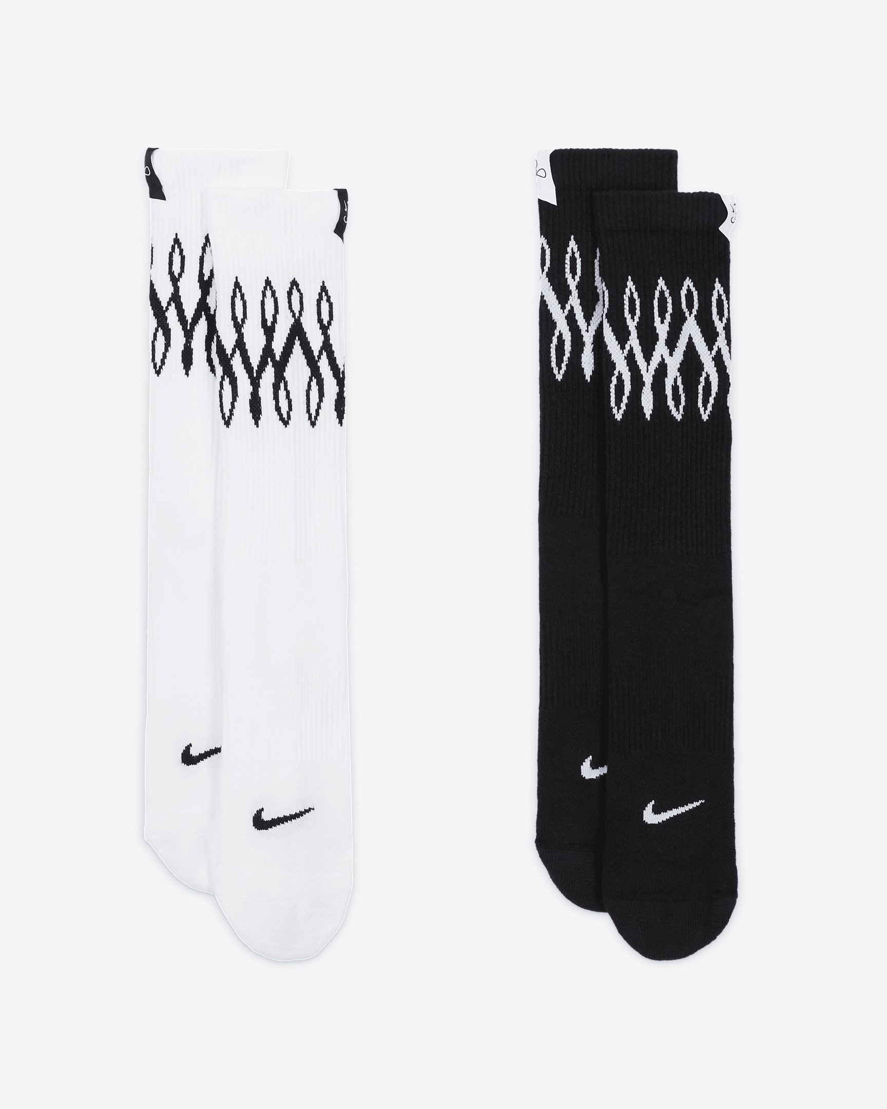 Serena Williams Design Crew Cushioned Crew Socks (2 Pairs) - 2