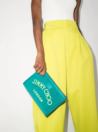 JIMMY CHOO Varenne pouch clutch outlook