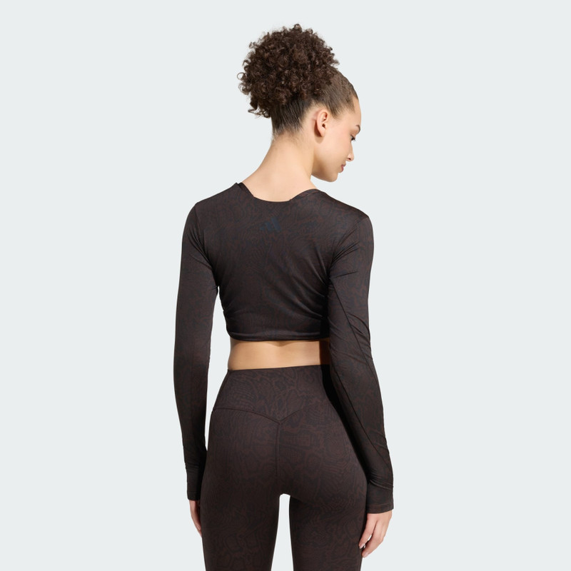 PrimeLift Workout Snake Twist Reversible Long Sleeve T-Shirt 3