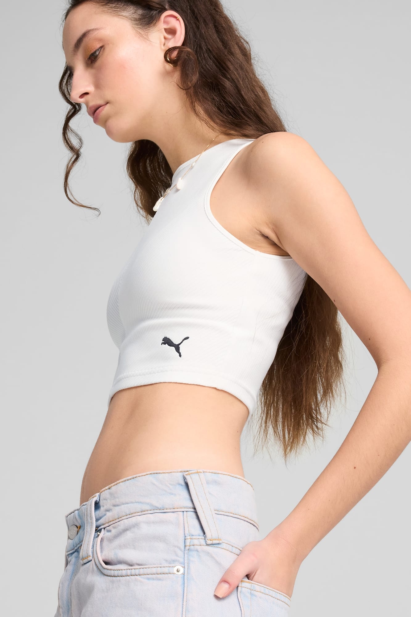 Wardrobe Essentials Women's Ribbed Crop Top - 4