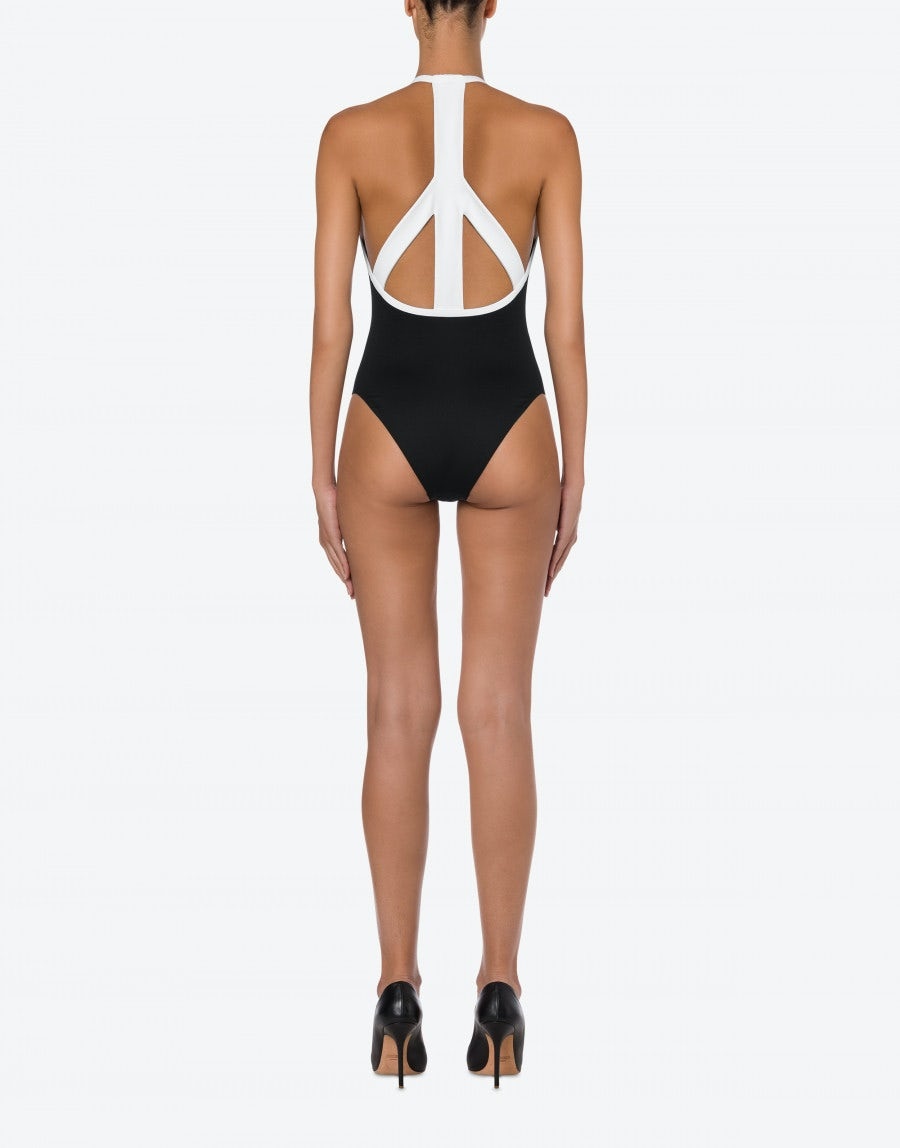 PEACE SIGN SWIMSUIT - 3