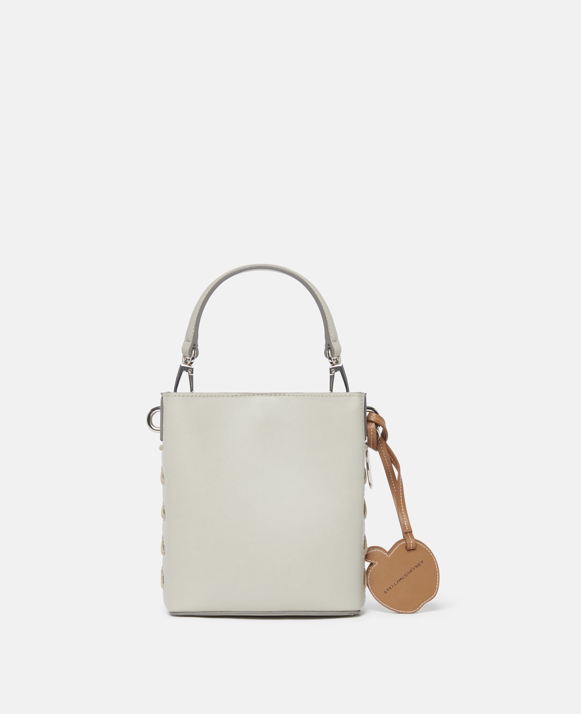 Stella McCartney Veuve Clicquot Woven Bucket Bag | REVERSIBLE