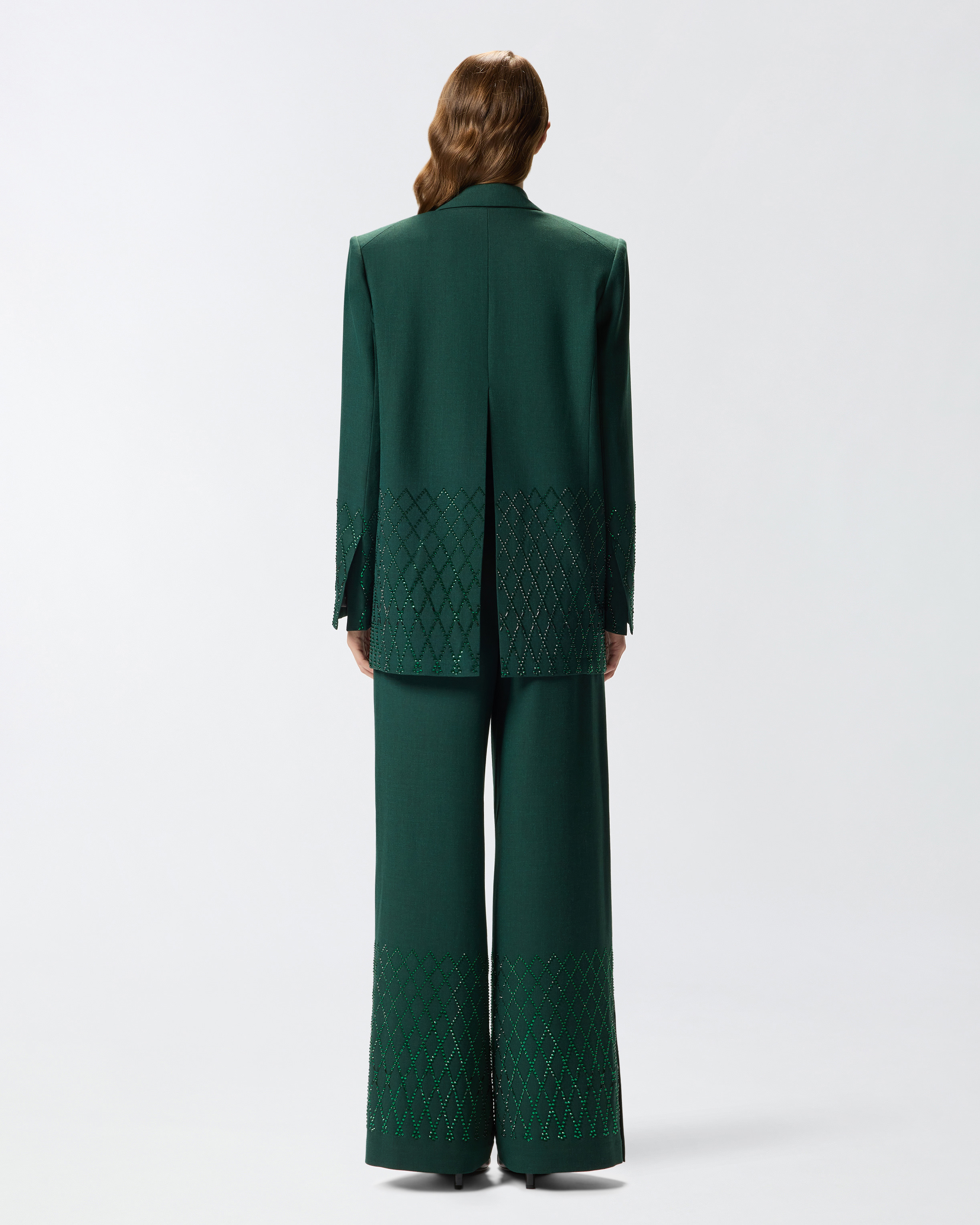 OVERSIZED BLAZER WITH RHINESTONES - 4