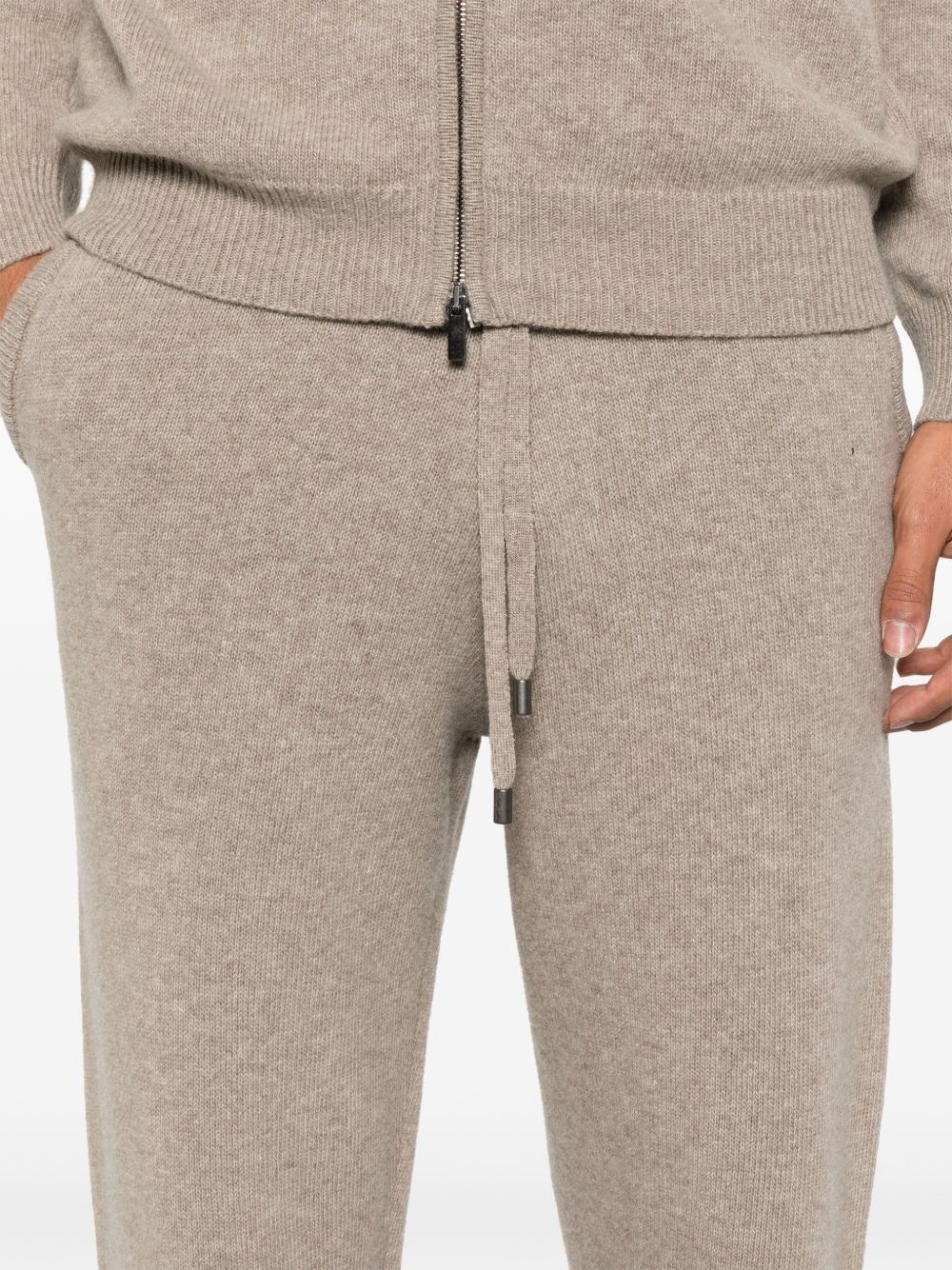 knitted track pants - 5