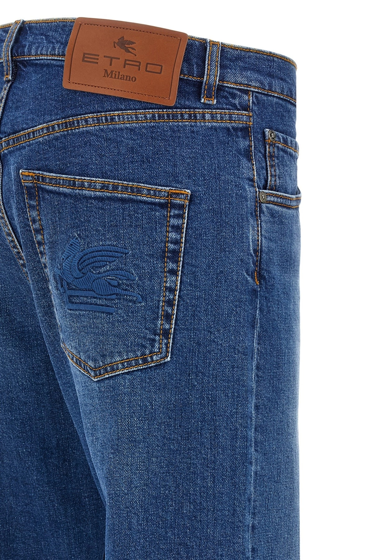 Embroidery jeans - 5