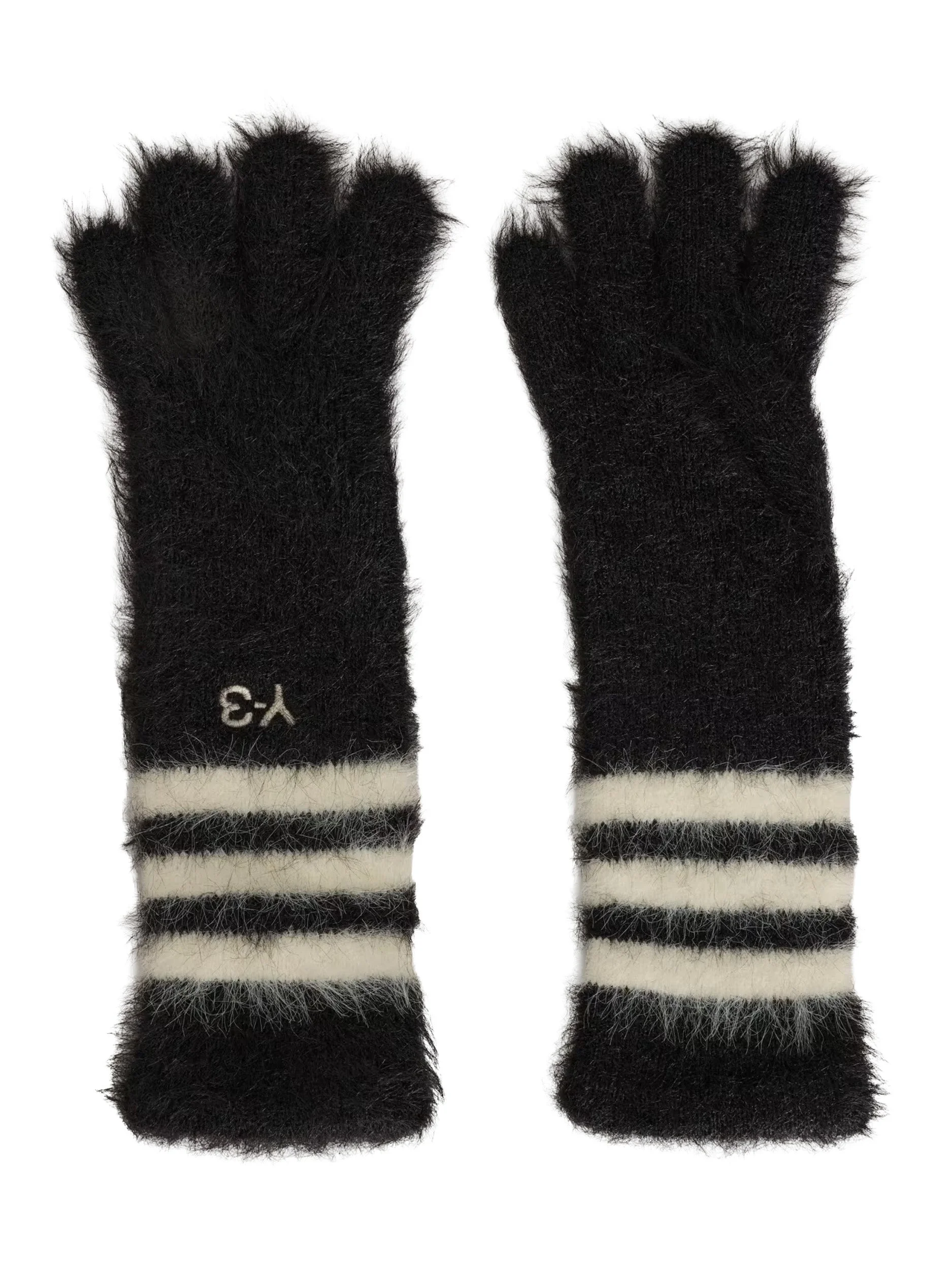 3-STRIPES GLOVES - BLACK / CORE WHITE - 1