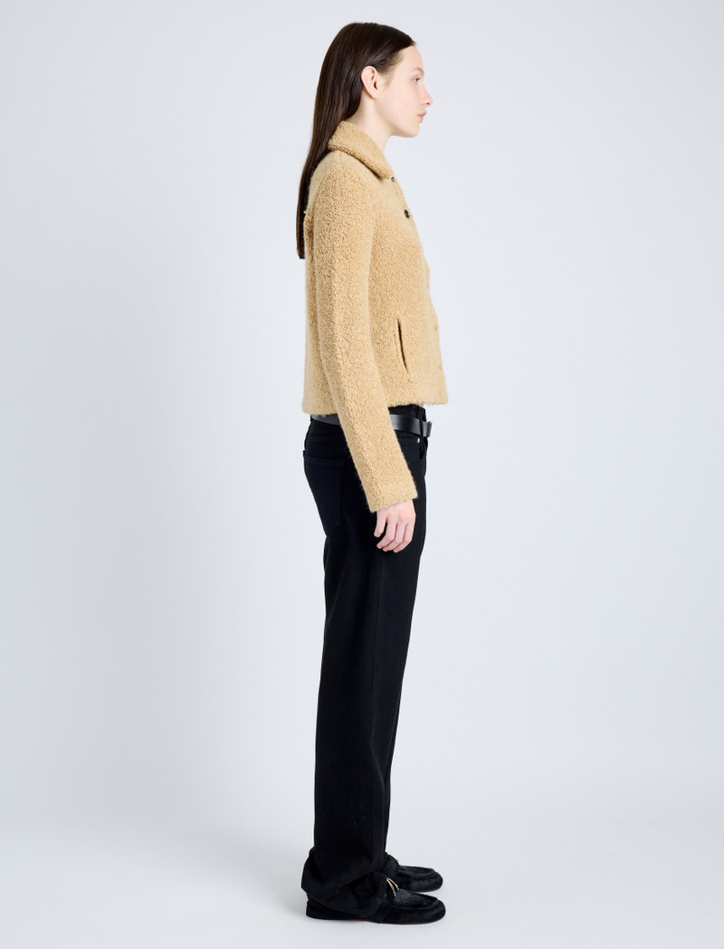 Sylvie Jacket in Loop Boucle Knit 4