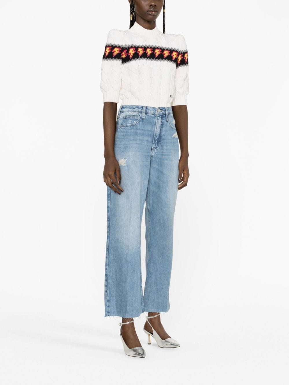 Le High 'N' Tight wide-leg jeans - 4