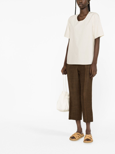 Lemaire round-neck short-sleeve top outlook