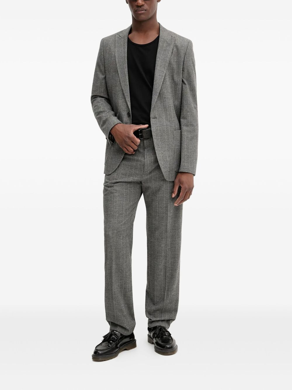 checked suit trousers - 2