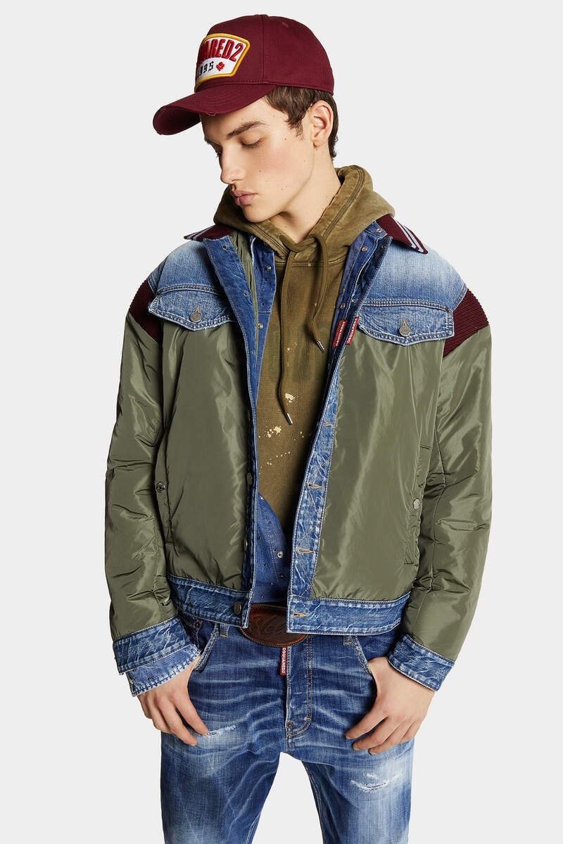 VARSITY DENIM JACKET - 3