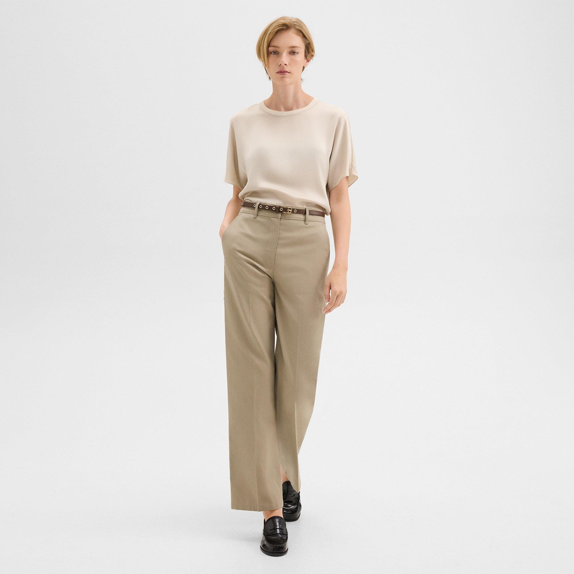 Straight Pant in Gabardine - 6
