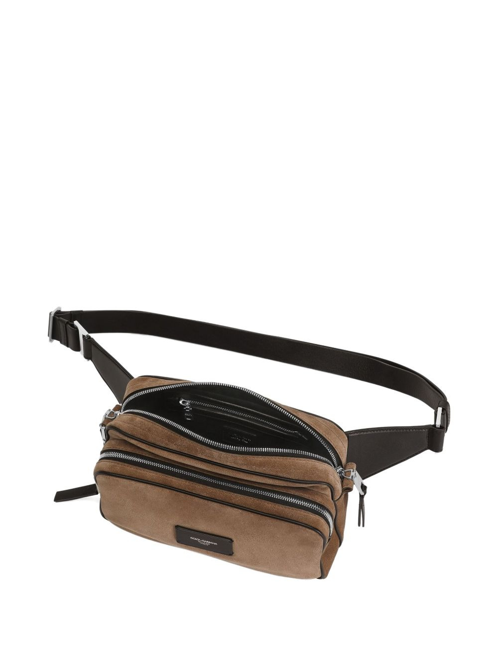 suede crossbody pouch - 5