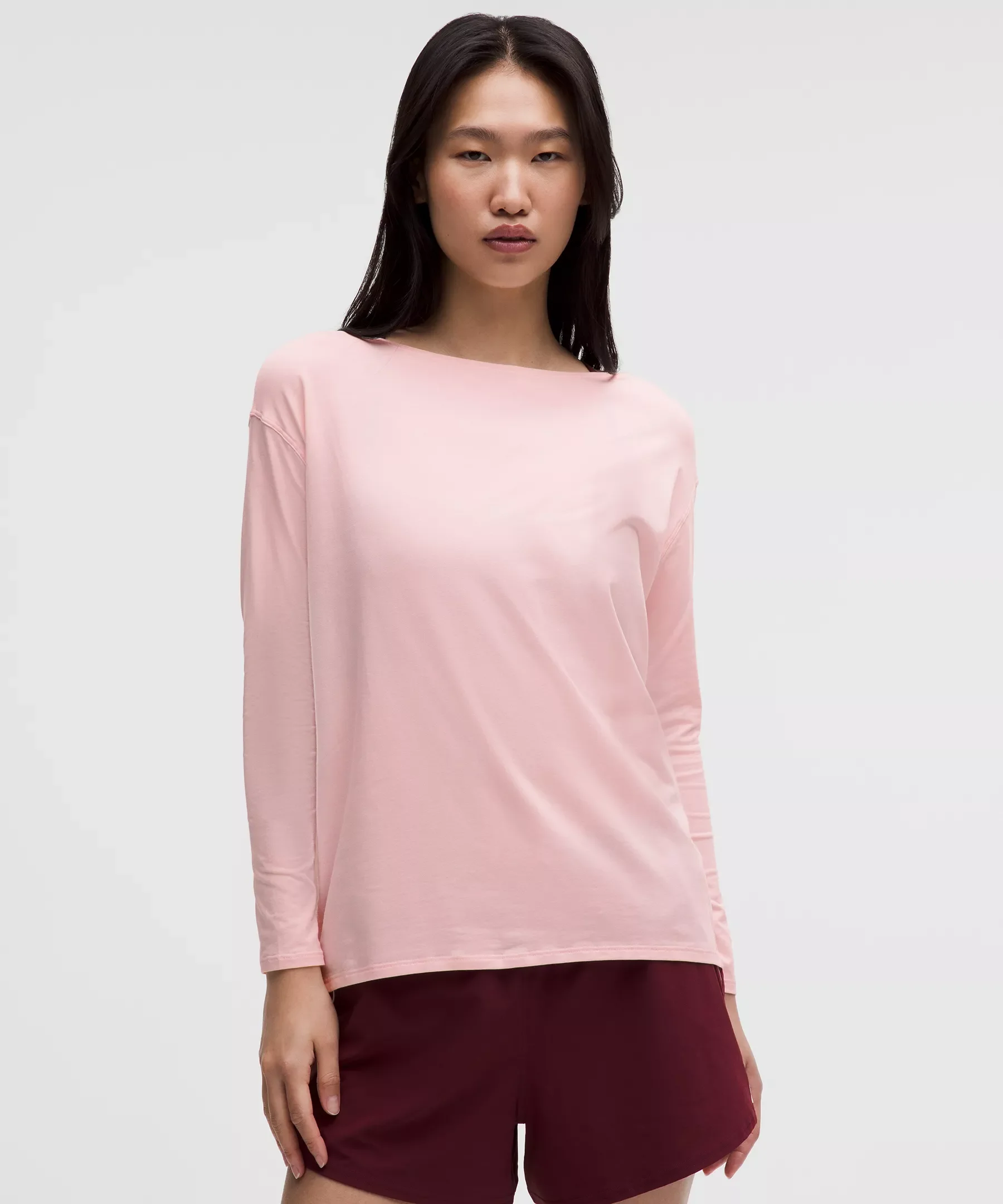 Back In Action Organic Cotton-Blend Long-Sleeve Shirt - 1