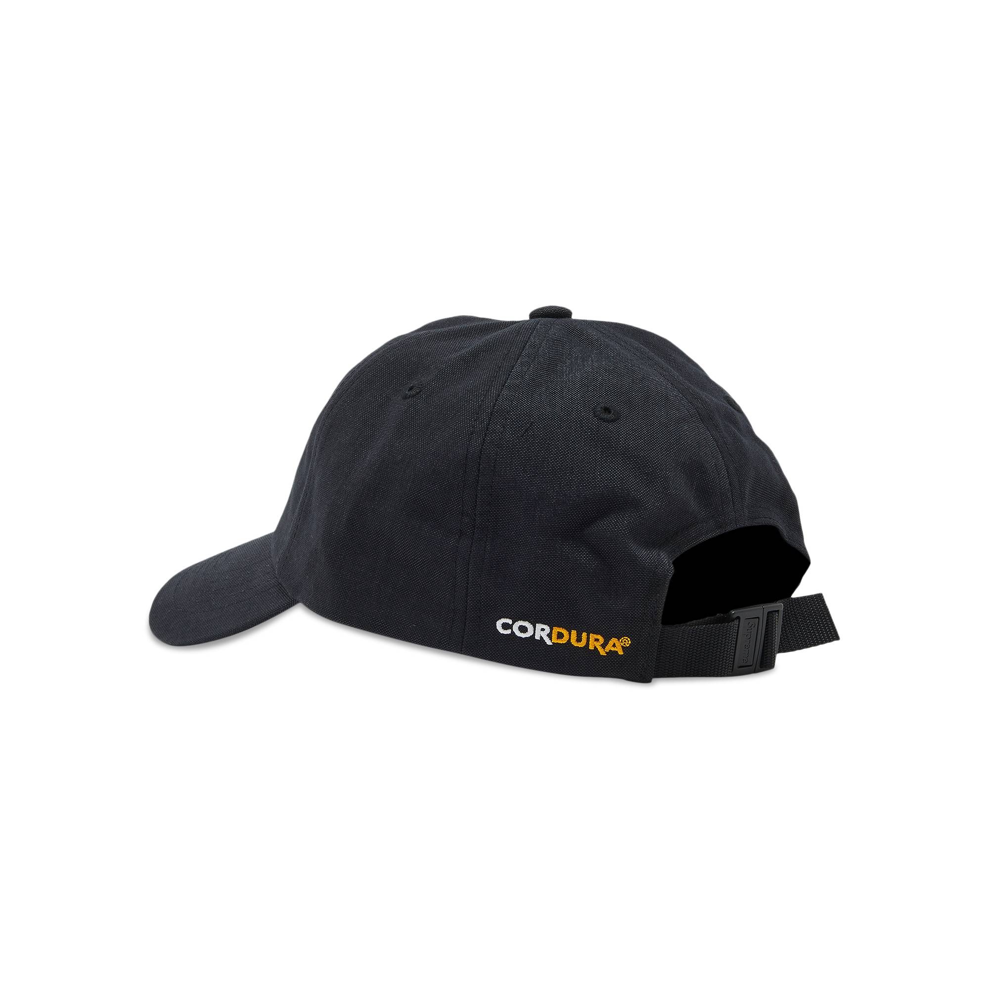 Supreme Supreme Brushed Cordura Small Box 6-Panel 'Black