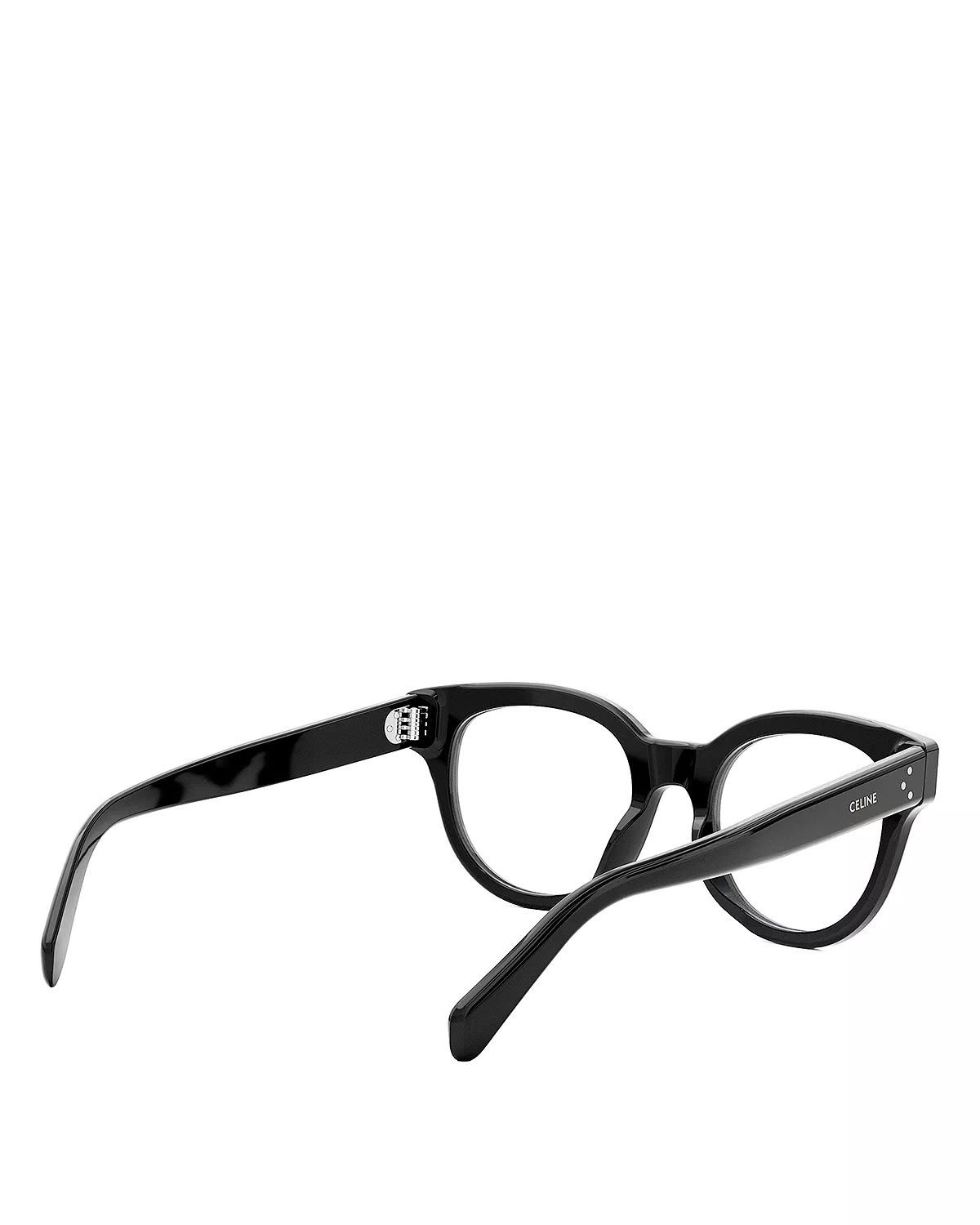 Bold 3 Dots Round Eyeglasses, 53mm - 4