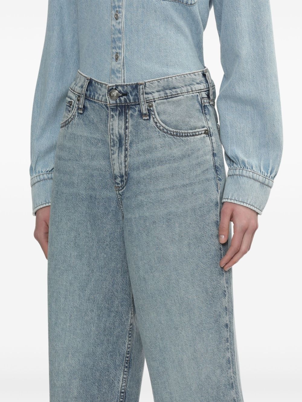 wide-leg jeans - 5