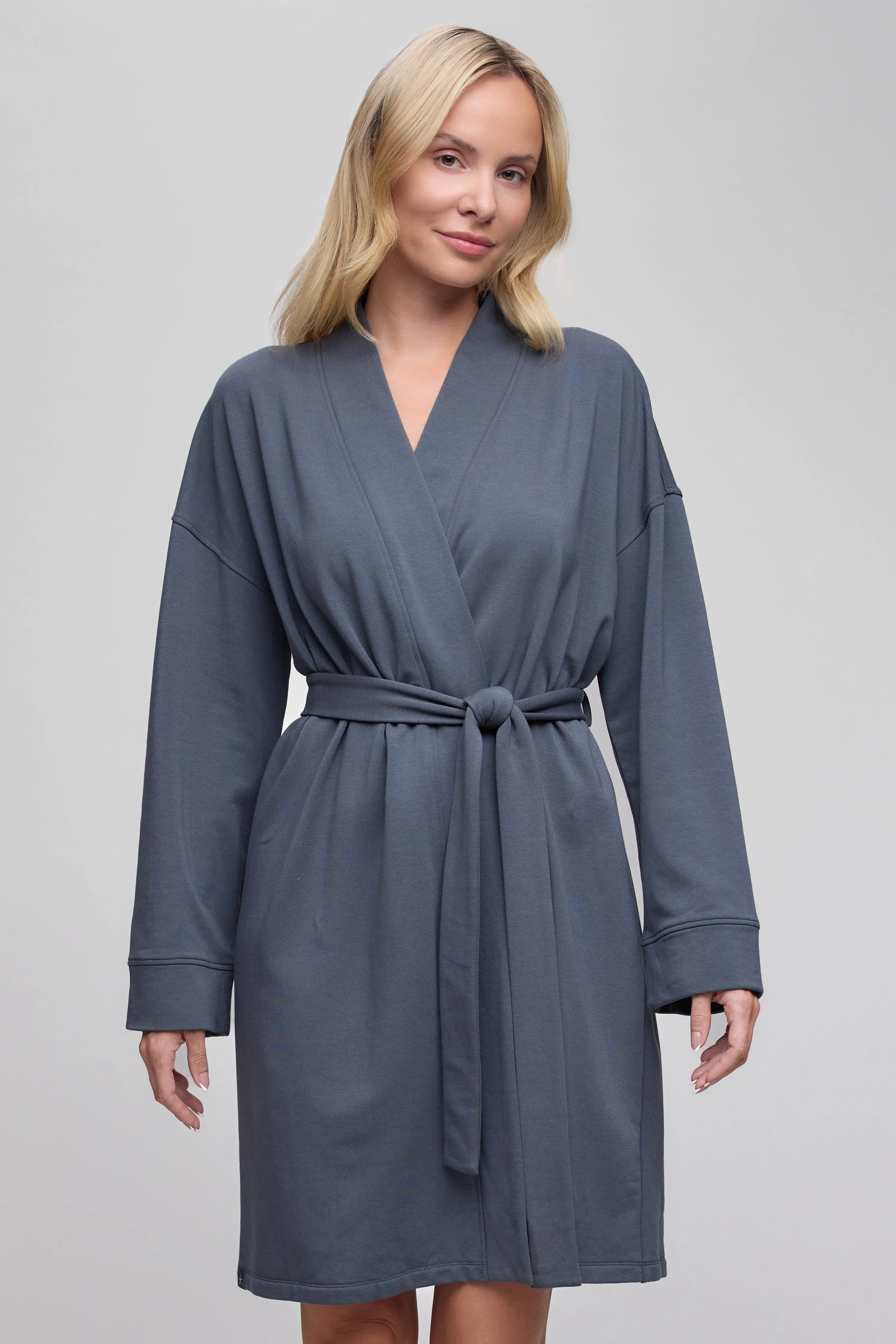 Brushed Luxe Lounge Robe - 1