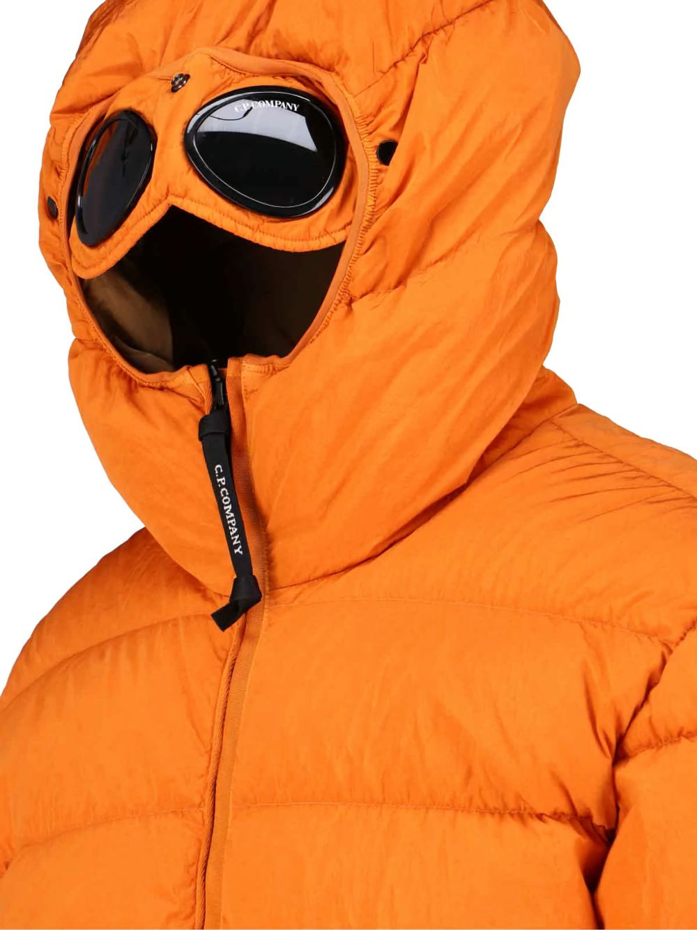 goggle hooded padded coat - 4