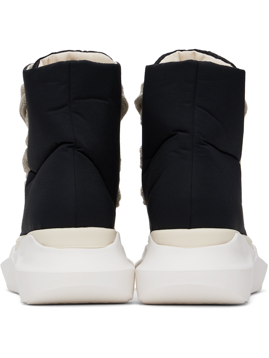 Black Porterville Jumbo Laced Abstract Sneakers - 2