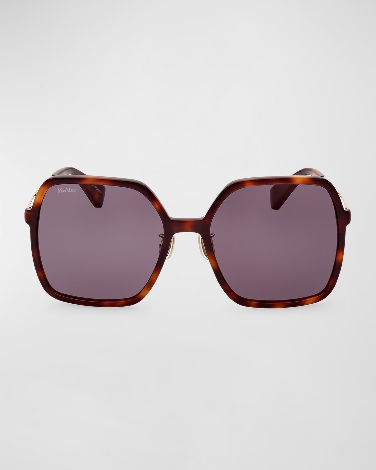 Mixed-Media Square Sunglasses - 4