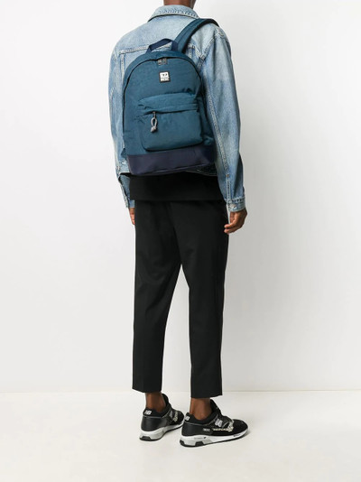 Diesel logo patch backpack outlook