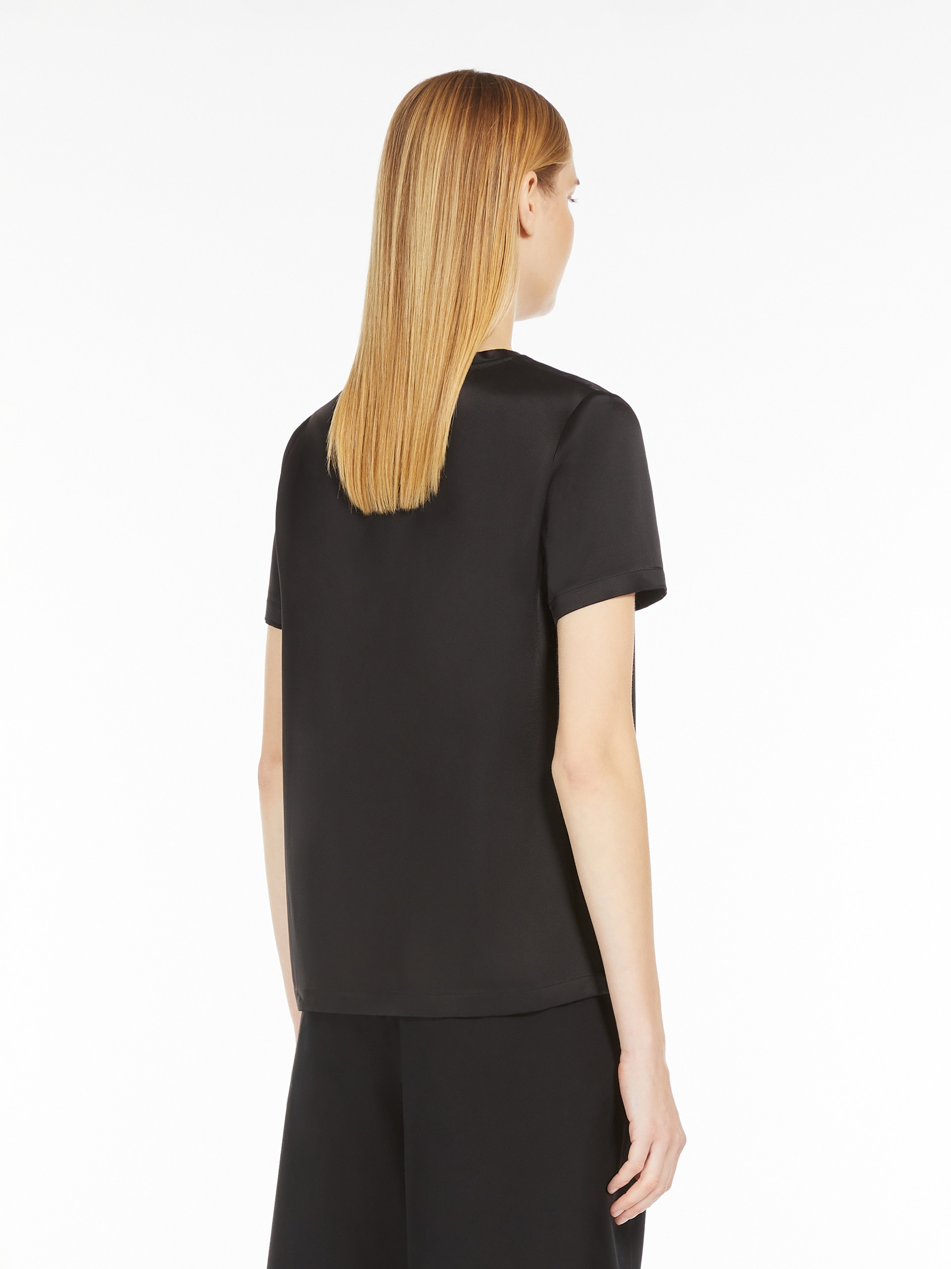 REBECCA Satin T-shirt - 4