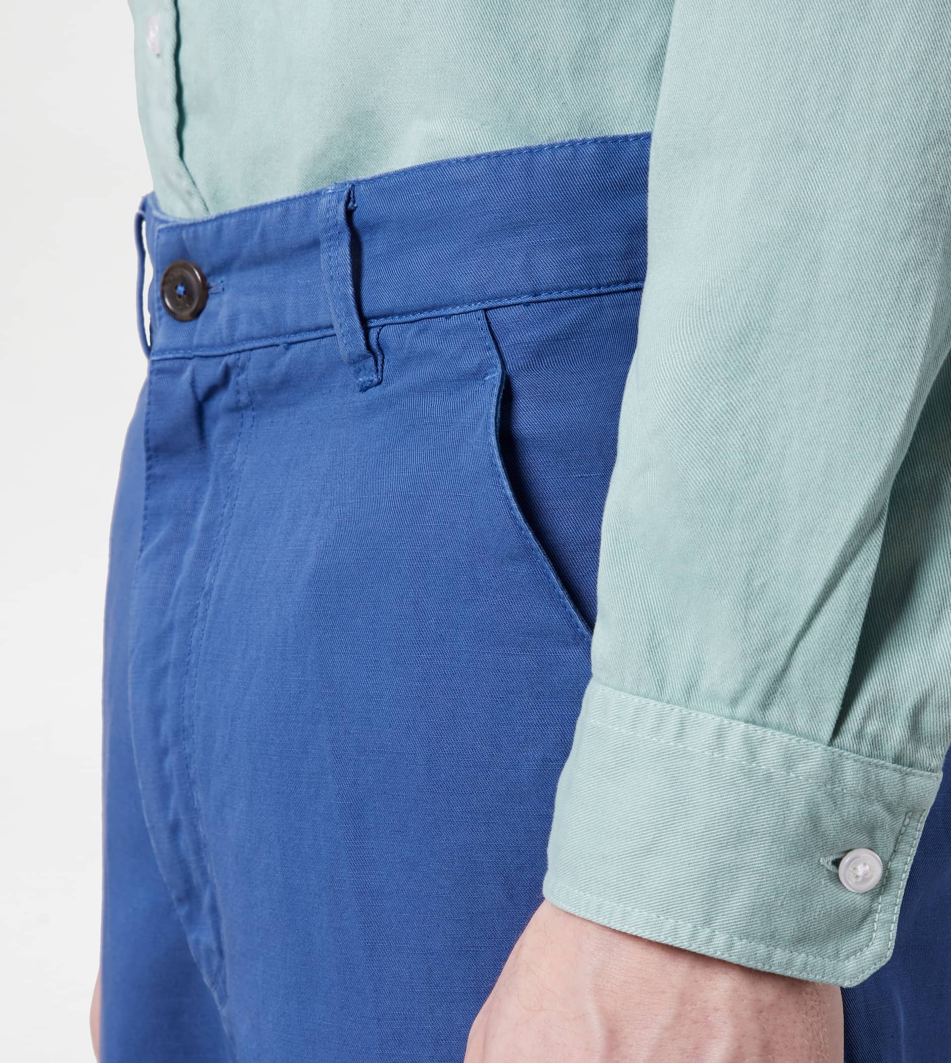 TROUSERS - BLUE - 5