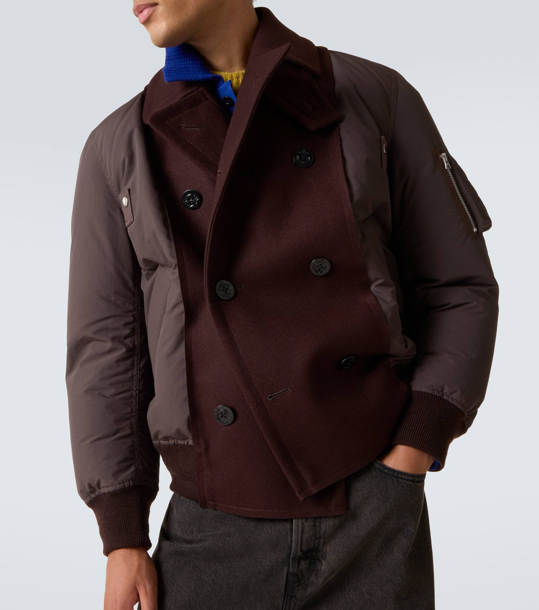 Wool puffer jacket - 5