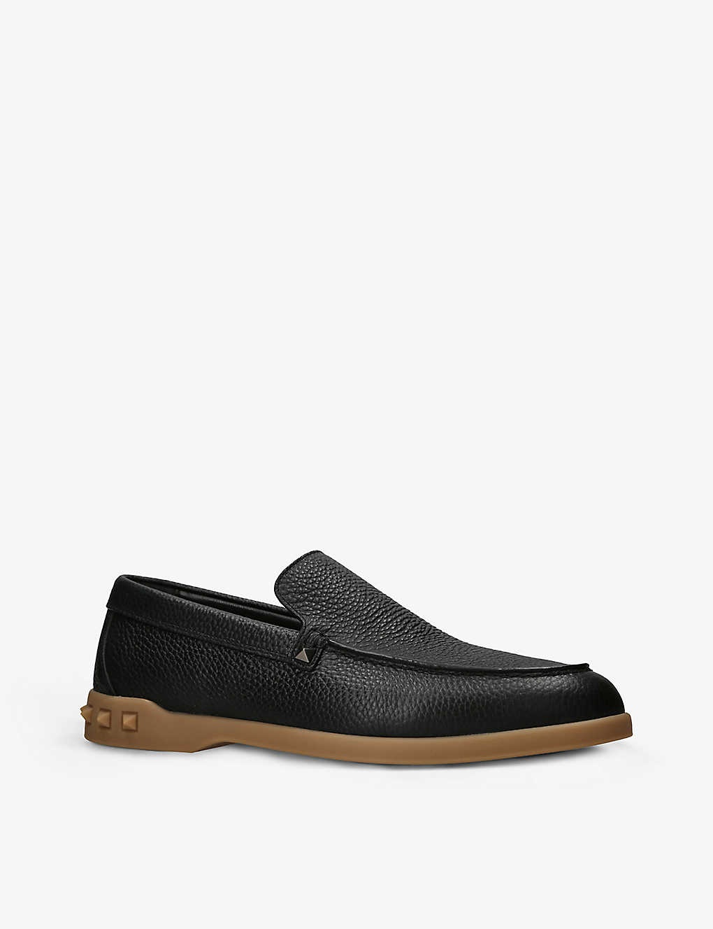 Leisure Flows stud-detail leather loafers - 3