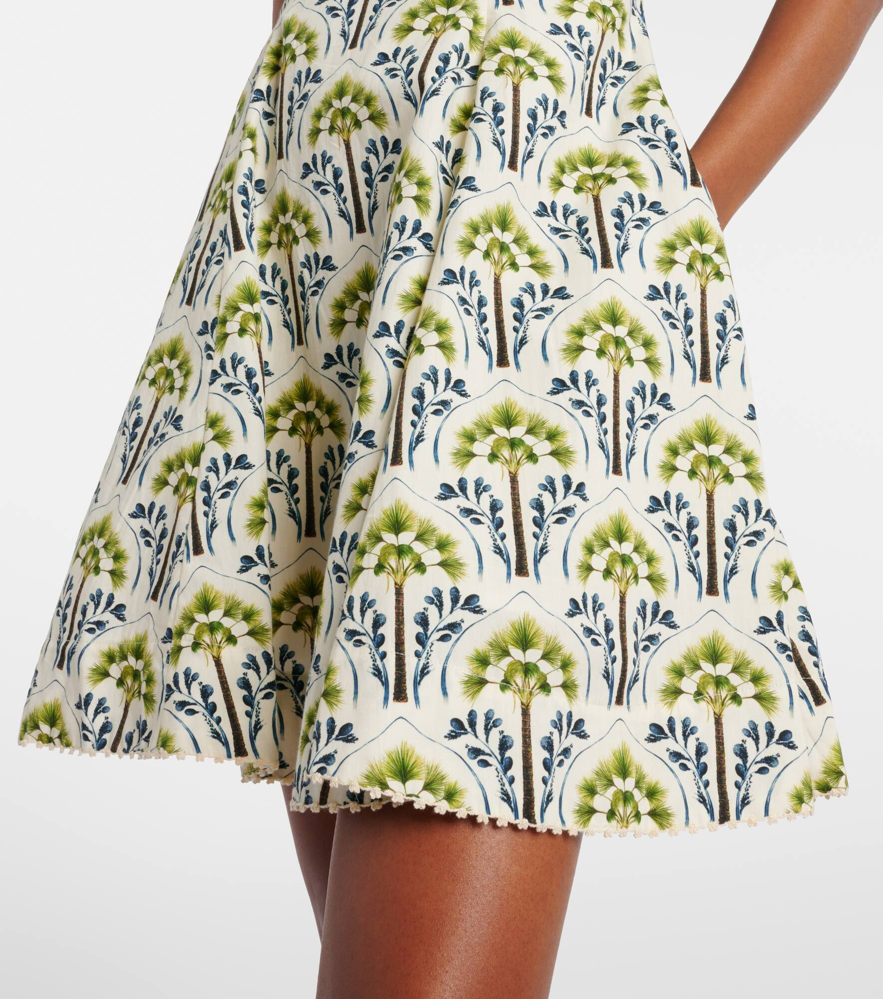 Mati Moriche cotton poplin minidress - 5