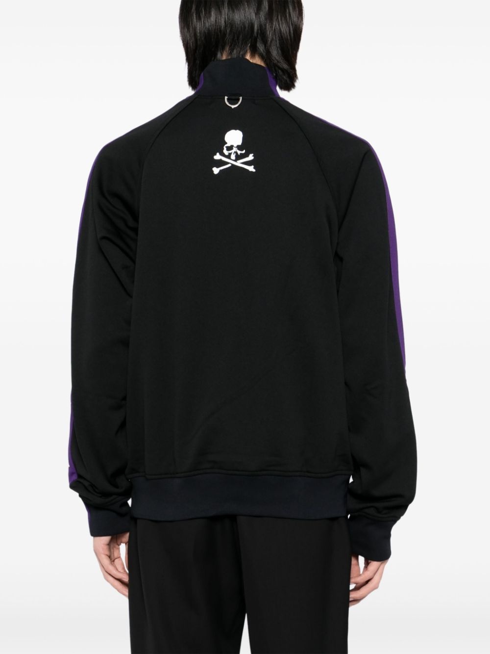 logo-tape sport jacket - 4