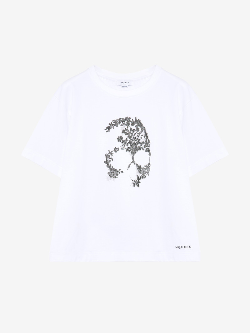 Lace Skull T-shirt 1
