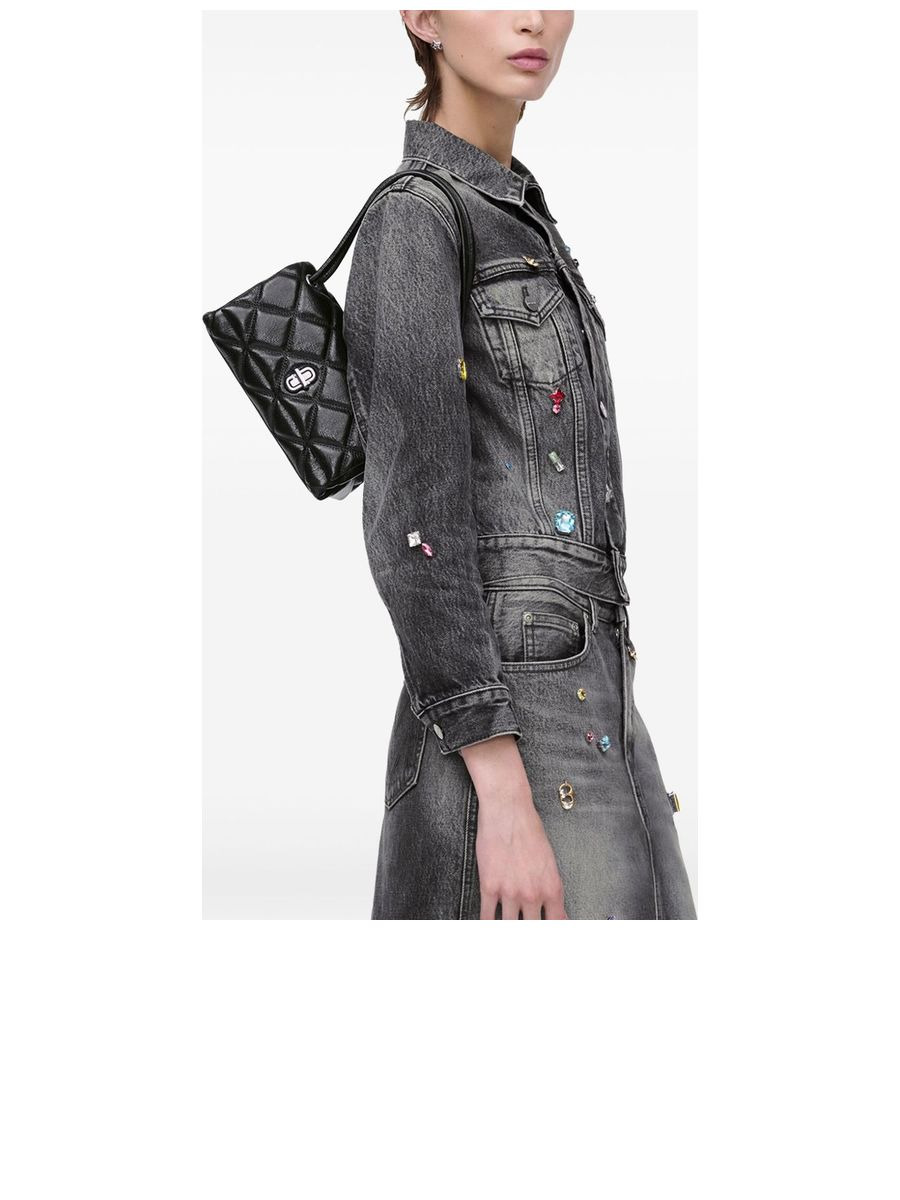The Mini Quilted Dual Shoulder Bag - 6